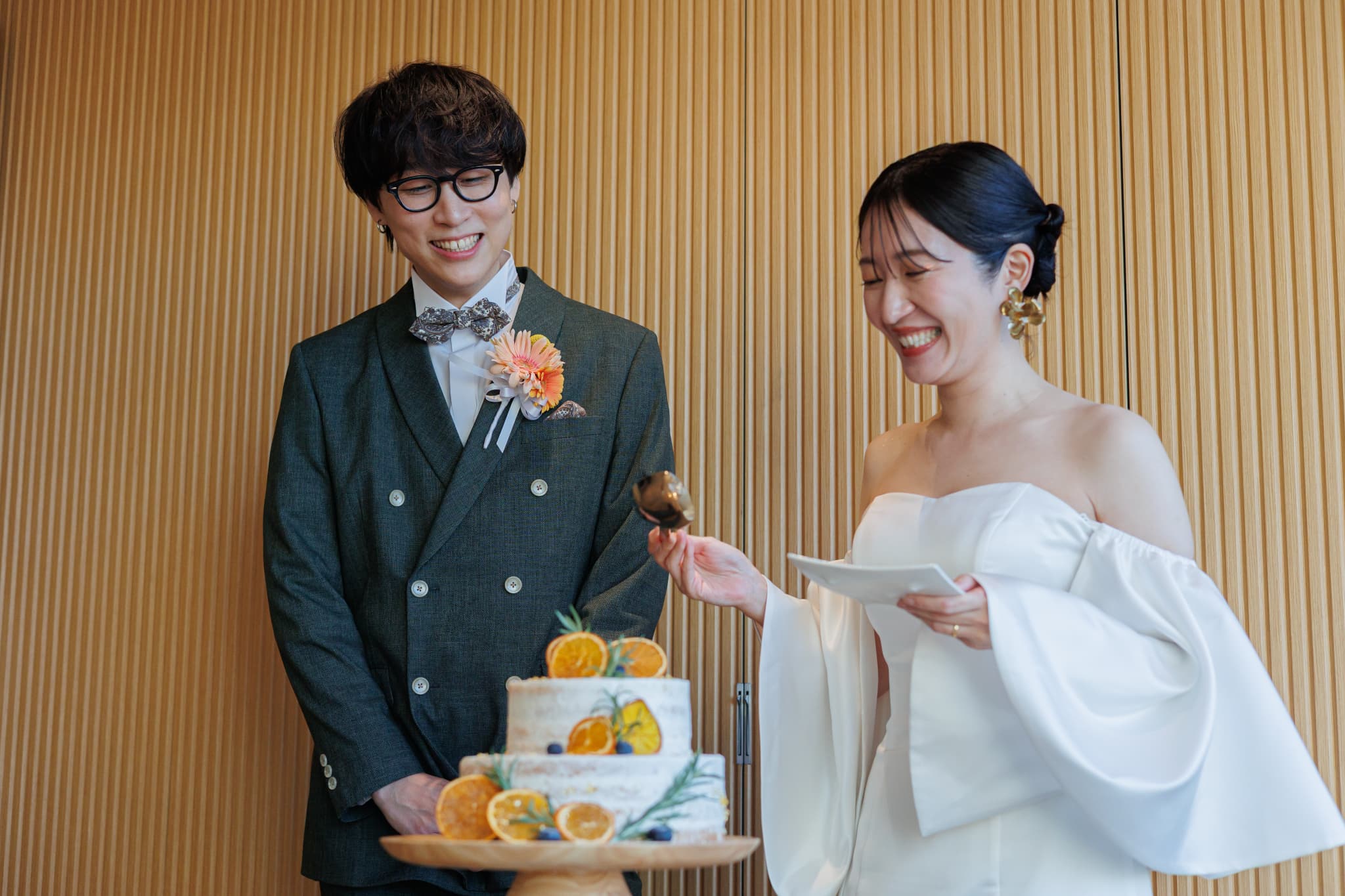 笑顔あふれるご家族とのフォトウェディングとご会食＾＾＊